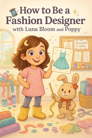 How to Be a Fashion Designer: Luna & Poppy’s Colorful Adventure