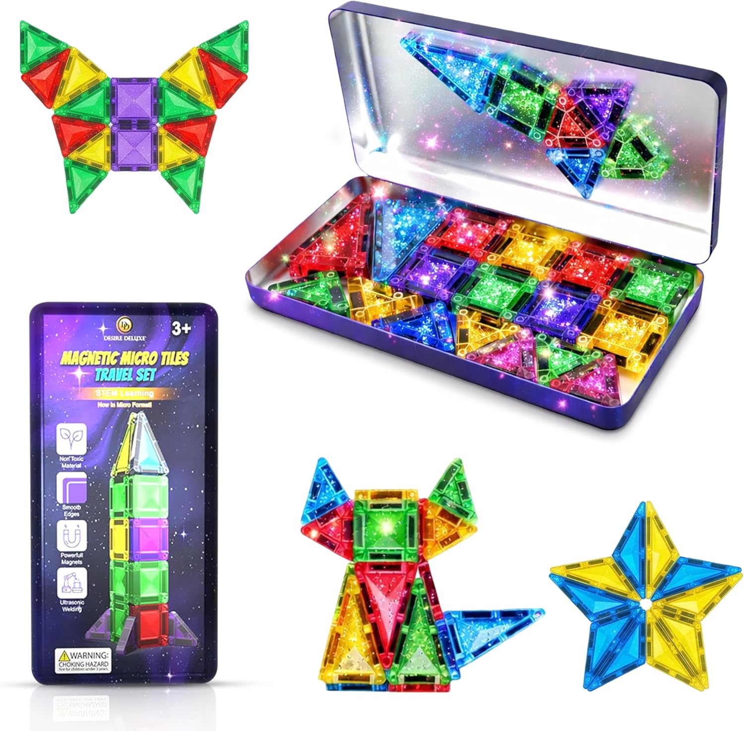 Desire Deluxe Micro Magnetic Tiles