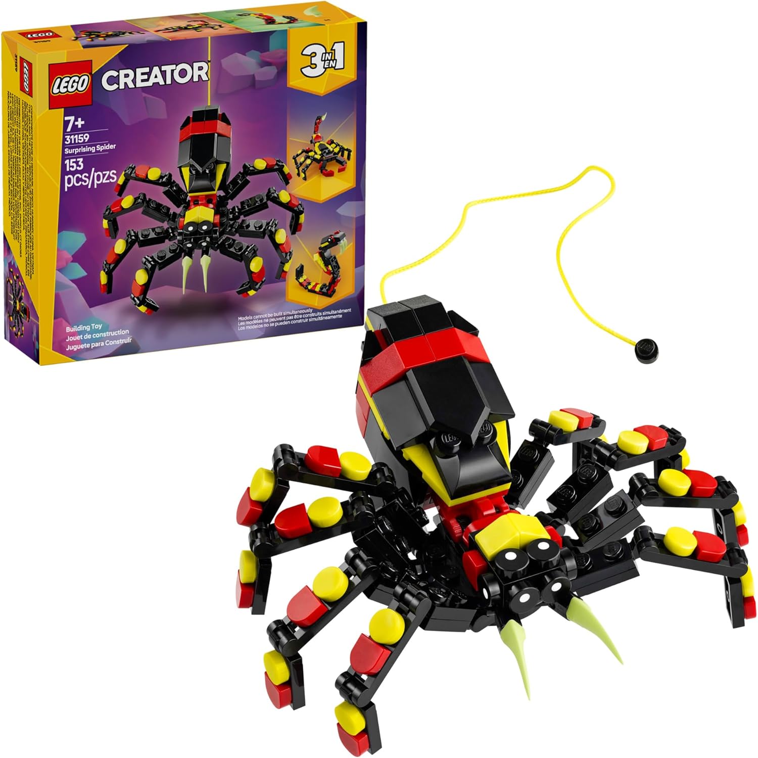 LEGO Creator 3-in-1 Surprising Spider